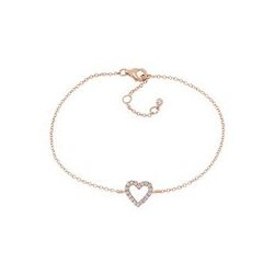 JOANLI NOR - ROSA FORGYLDT ARMBÅND AIDAENOR 7 MM