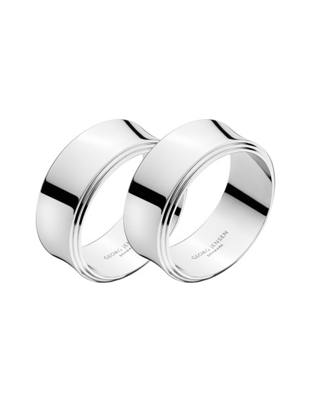 GEORG JENSEN LIVING | PYRAMIDE servietringe, 2 stk.