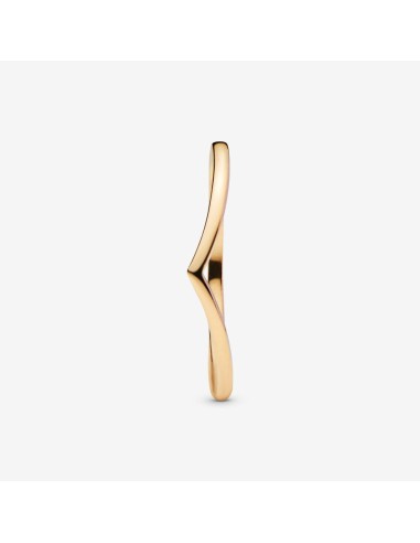 PANDORA Poleret Wishbone Ring | Elegant V-Formet Design