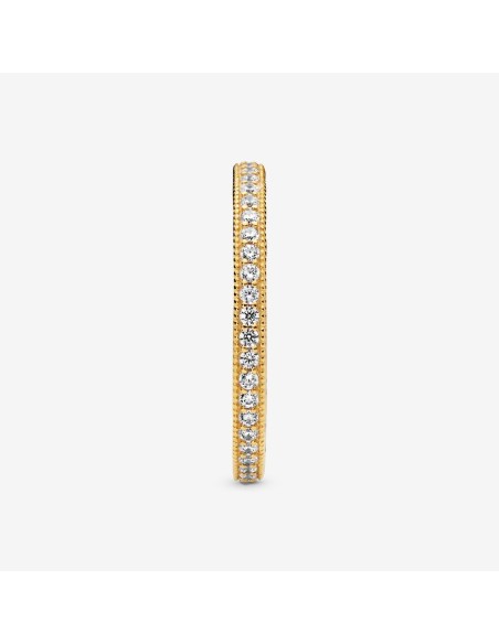 PANDORA Funklen & Hjerter Ring | Smuk Ring med Glitrende Detaljer og Hjerte PANDORA Funklen & Hjerter Ring | Smuk Ring med Glitrende Detaljer og Hjerte