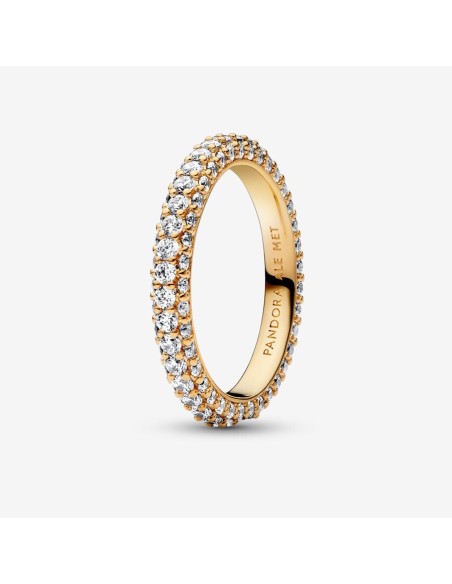 PANDORA Timeless Pavé Enkeltradet Ring | Klassisk og Glitrende Design PANDORA Timeless Pavé Enkeltradet Ring | Klassisk og Glitrende Design