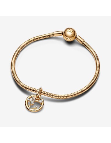PANDORA Sagittarius Zodiac Charm med Vedhæng | Udforsk Din Eventyrlyst