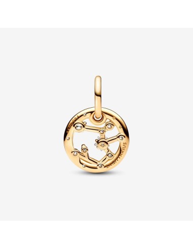 PANDORA Sagittarius Zodiac Charm med Vedhæng | Udforsk Din Eventyrlyst