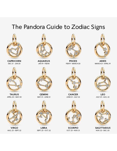 PANDORA Sagittarius Zodiac Charm med Vedhæng | Udforsk Din Eventyrlyst PANDORA Sagittarius Zodiac Charm med Vedhæng | Udforsk Din Eventyrlyst