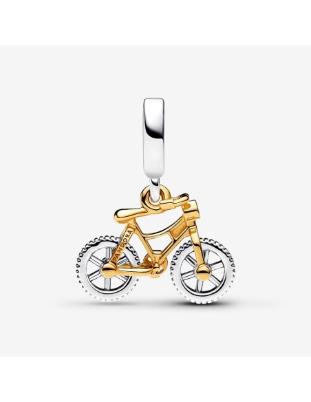 Pandora To-tonet Cykel Charm | Unikt Smykke med Vedhæng Pandora To-tonet Cykel Charm | Unikt Smykke med Vedhæng
