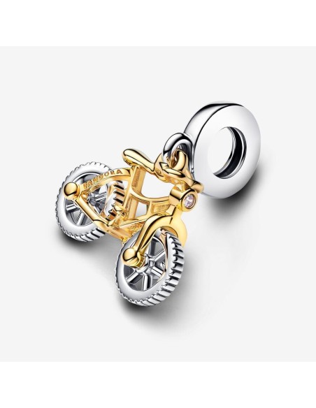 Pandora To-tonet Cykel Charm | Unikt Smykke med Vedhæng Pandora To-tonet Cykel Charm | Unikt Smykke med Vedhæng