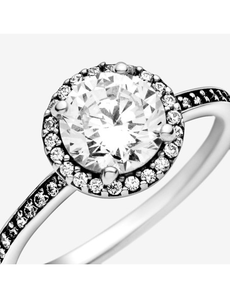 PANDORA | Round Sparkle Halo Ring PANDORA | Round Sparkle Halo Ring
