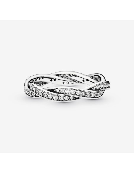 PANDORA | Funklende Snoede Linjer Ring PANDORA | Funklende Snoede Linjer Ring