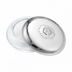 GEORG JENSEN PANSY SØLV BONBONNIERE, LILLE 2