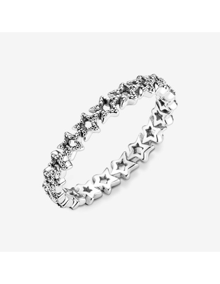 PANDORA | Bånd af Asymmetriske Stjerner Ring PANDORA | Bånd af Asymmetriske Stjerner Ring
