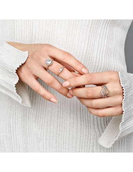 PANDORA | Enkel Funklende Båndring PANDORA | Enkel Funklende Båndring