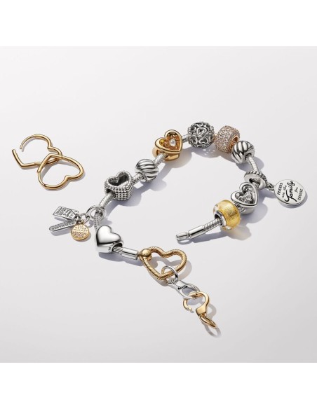 Pandora | Asymmetriske Hjerter Creoler Pandora | Asymmetriske Hjerter Creoler