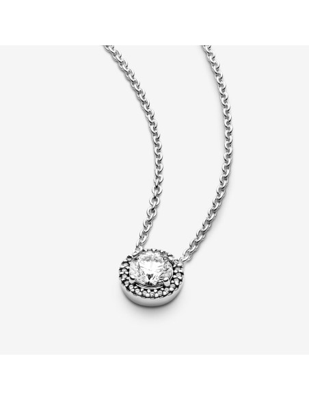 PANDORA Timeless Pavé Enkeltradet Collier-halskæde | Klassisk og Skinnende Design PANDORA Timeless Pavé Enkeltradet Collier-halskæde | Klassisk og Skinnende Design