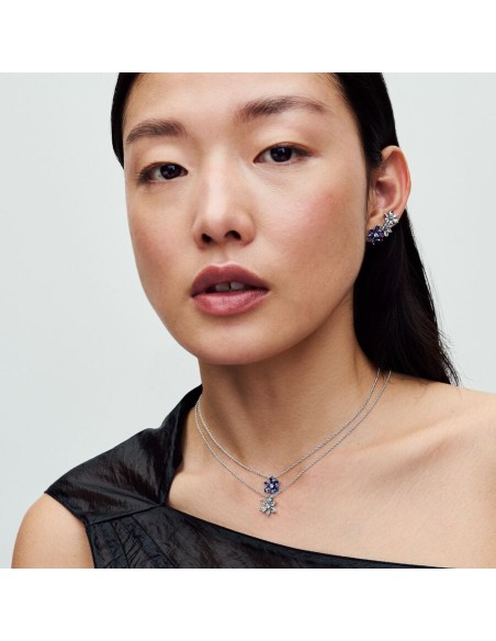 PANDORA | Funklende Herbarium Klynge Halskæde med vedhæng PANDORA | Funklende Herbarium Klynge Halskæde med vedhæng