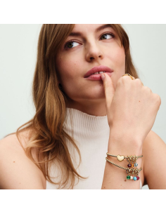 PANDORA | November Facetteret Honning Evighedscirkel Charm med vedhæng 2