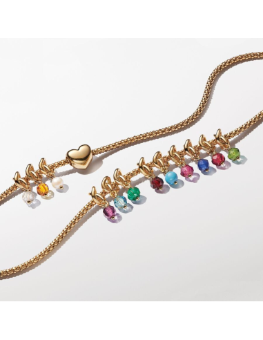 PANDORA | November Facetteret Honning Evighedscirkel Charm med vedhæng