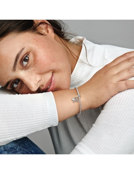 PANDORA | Familie Uendelighed Tredobbelt Charm med vedhæng PANDORA | Familie Uendelighed Tredobbelt Charm med vedhæng