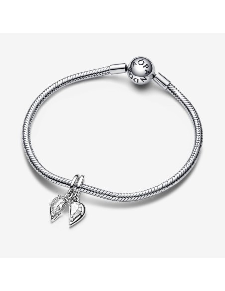 PANDORA | Delbart Mor og datter charm med vedhæng PANDORA | Delbart Mor og datter charm med vedhæng