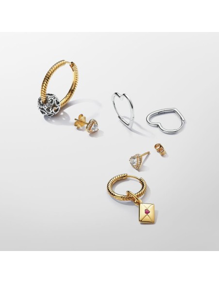 Blå Blomst Ørestikker fra Pandora | Guldsmed Hartmann Blå Blomst Ørestikker fra Pandora | Guldsmed Hartmann