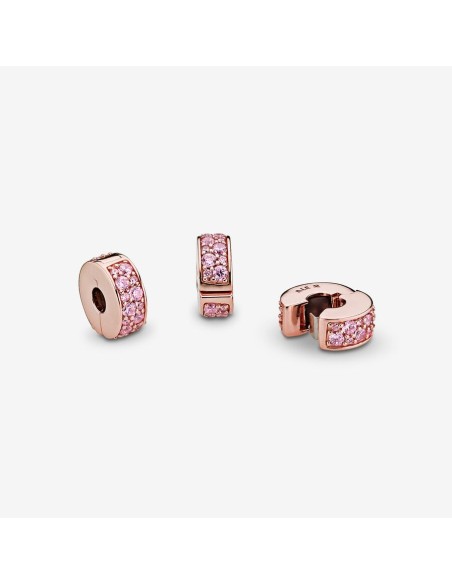 PANDORA | Pink Pavé Clip Charm PANDORA | Pink Pavé Clip Charm