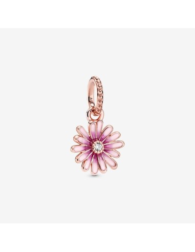 PANDORA | Pink Marguerit Charm med vedhæng