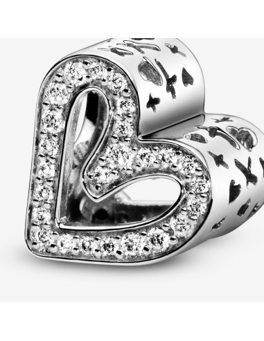 PANDORA | Funklende Frihåndshjerte Charm