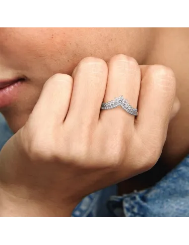PANDORA | Prinsesse Wishbone Ring