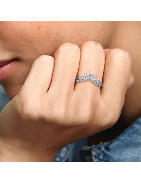 PANDORA | Prinsesse Wishbone Ring PANDORA | Prinsesse Wishbone Ring