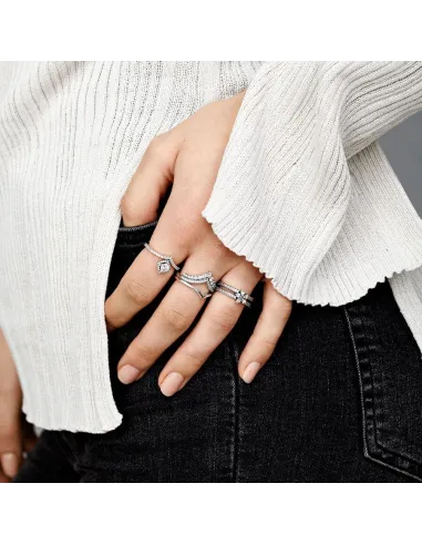 PANDORA | Prinsesse Wishbone Ring