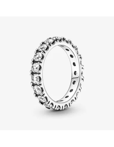 PANDORA | Funklende Række Eternity Ring