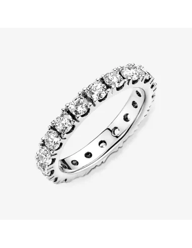PANDORA | Funklende Række Eternity Ring