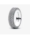 PANDORA | Pandora Timeless Pavé Tredobbelt Række Ring