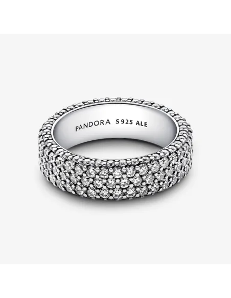 PANDORA | Pandora Timeless Pavé Tredobbelt Række Ring PANDORA | Pandora Timeless Pavé Tredobbelt Række Ring