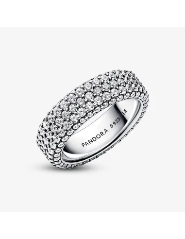 PANDORA | Pandora Timeless Pavé Tredobbelt Række Ring