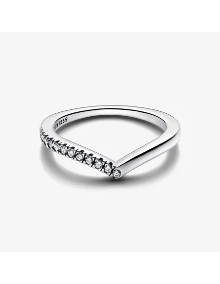 PANDORA | Pandora Timeless Wish Halvt Funklende Ring PANDORA | Pandora Timeless Wish Halvt Funklende Ring