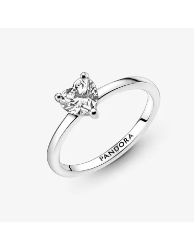 PANDORA | Funklende Hjerte Solitairering