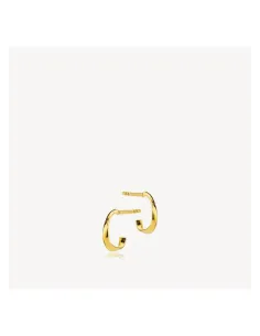 Izabel Camille | Ellip Creol Sølv Forgyldt