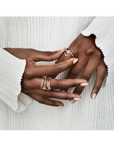 PANDORA | Poleret Wishbone Ring