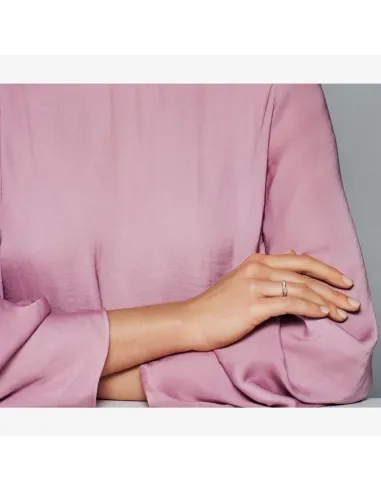PANDORA | Funklende Snoede Linjer Ring