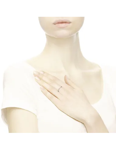 PANDORA | Funklende Snoede Linjer Ring