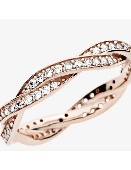 PANDORA | Funklende Snoede Linjer Ring PANDORA | Funklende Snoede Linjer Ring