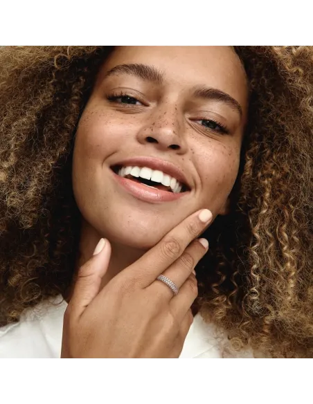 PANDORA | Pandora Timeless Pavé Dobbeltradet Ring PANDORA | Pandora Timeless Pavé Dobbeltradet Ring