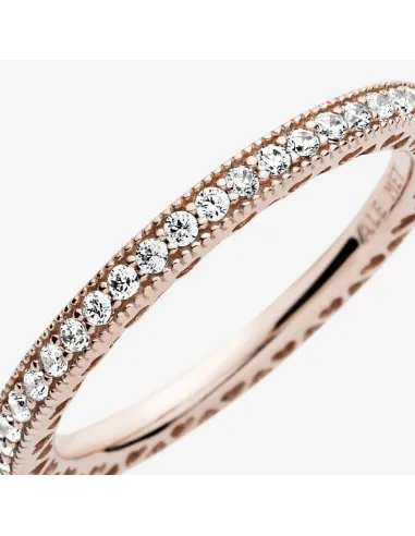 PANDORA | Funklen & Hjerter Ring