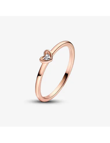 PANDORA | Ring med funklende hjerte