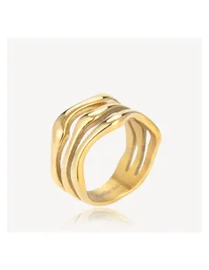 Sistie 2nd | Wavy Double Ring