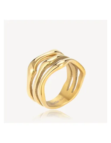 Sistie 2nd | Wavy Double Ring