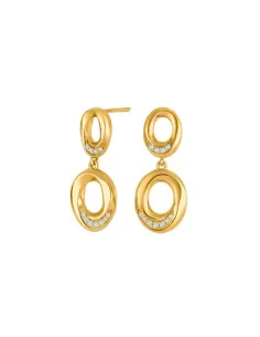 JOANLI NOR | Forgyldt sølv ørehængere OLGANOR