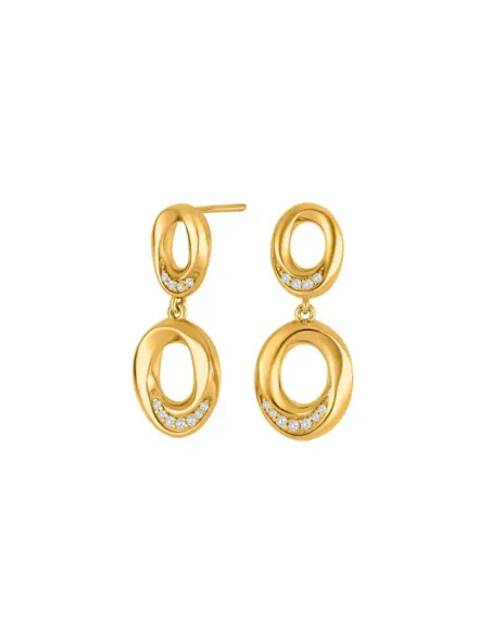 JOANLI NOR | Forgyldt sølv ørehængere OLGANOR