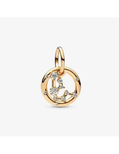 PANDORA Sagittarius Zodiac Charm med Vedhæng | Udforsk Din Eventyrlyst