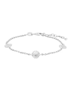 NORDAHL JEWELLERY | Rhd. sølv armbånd cirkel ACTOR52